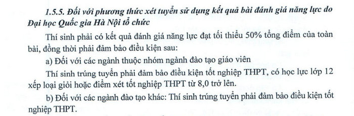 Phuong an tuyen sinh Dai hoc Thu Do Ha Noi 2022