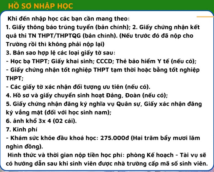 Huong dan nhap hoc Dai hoc Tan Trao nam 2022