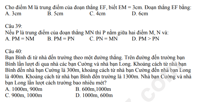 De thi GK 2 lop 6 mon Toan 2022 THCS Duc Giang (Co dap an)