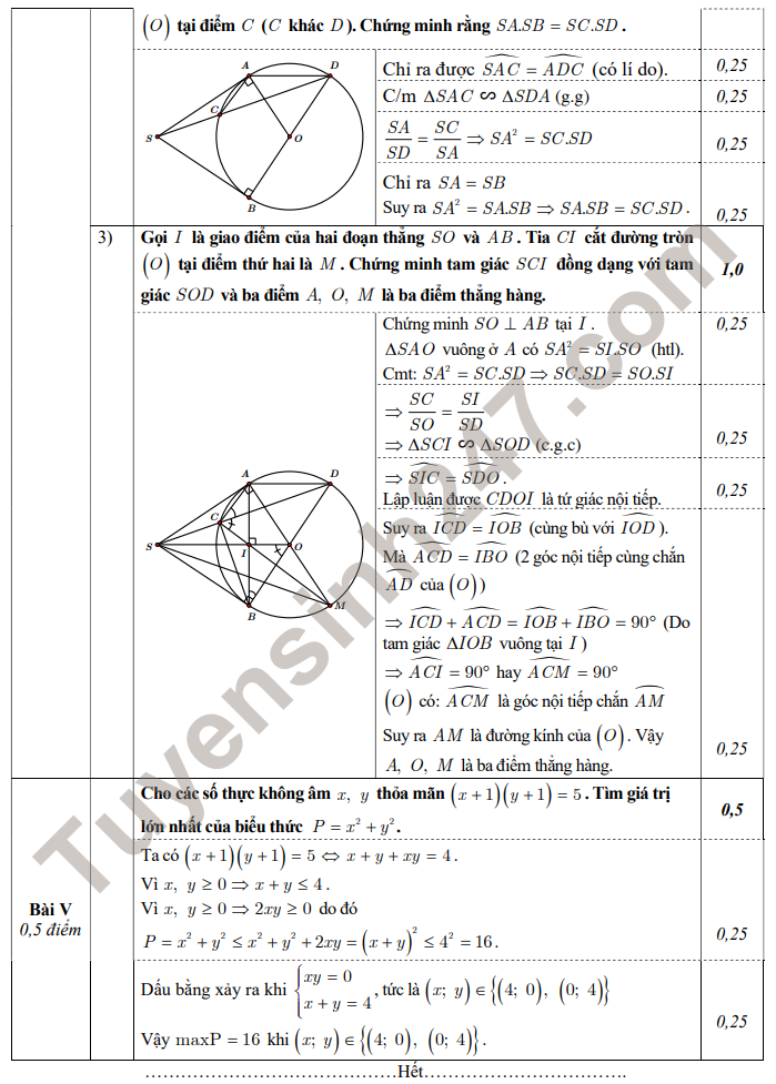 De giua ki 2 lop 9 nam 2023 mon Toan - THCS Giang Vo (Co dap an)