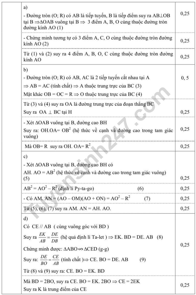 De thi HK 1 mon Toan lop 9 - So GD&DT Thai Binh 2023 (Co dap an)