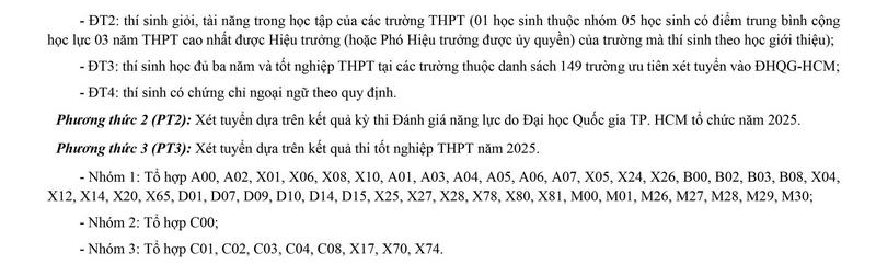 Diem chuan 2025 Dai hoc An Giang