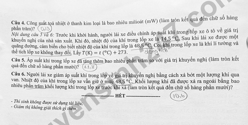 Dap an de thi tot nghiep THPT 2026 mon Ly ma de 0202 chi tiet nhat