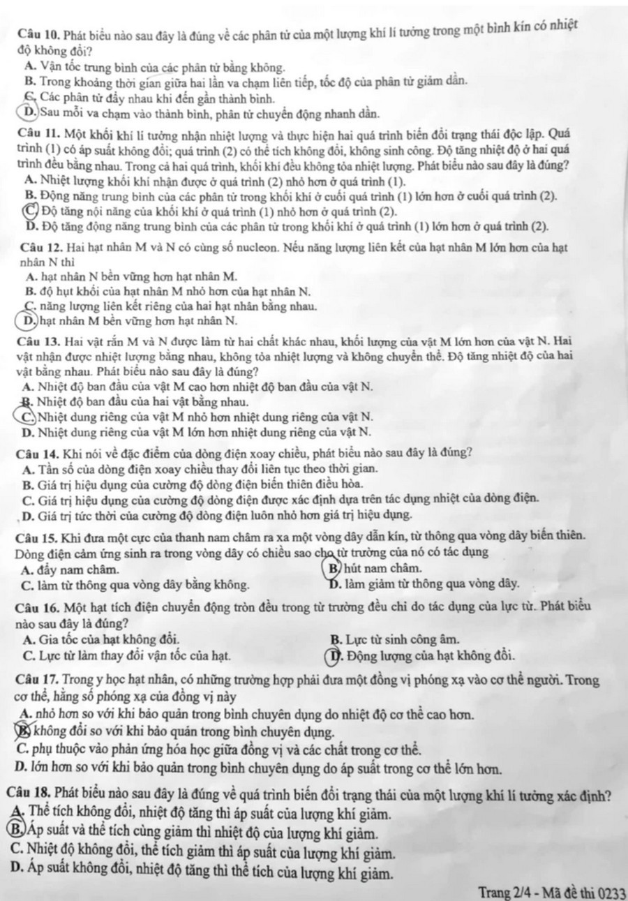 De cac mon tu chon thi lai tot nghiep o chuyen Tuyen Quang