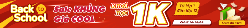 Khoá học 1K (16-18/09)