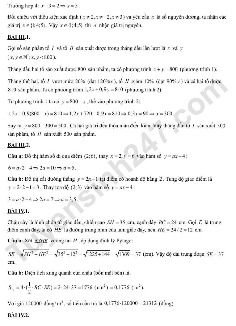 De KSCL dau nam lop 9 mon Toan 2026 - THCS Tu Liem 2