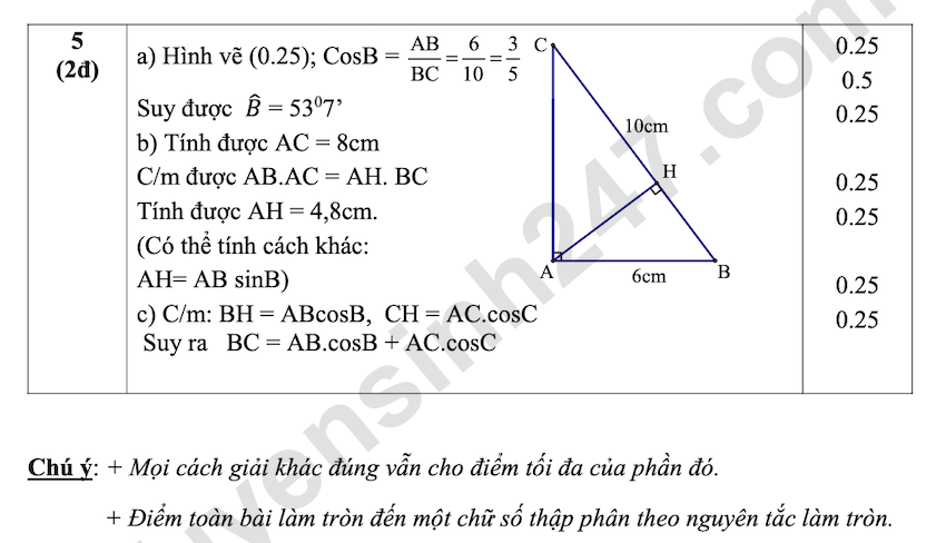 De thi giua ki 1 lop 9 mon Toan THCS Que Thuan 2025 - 2026