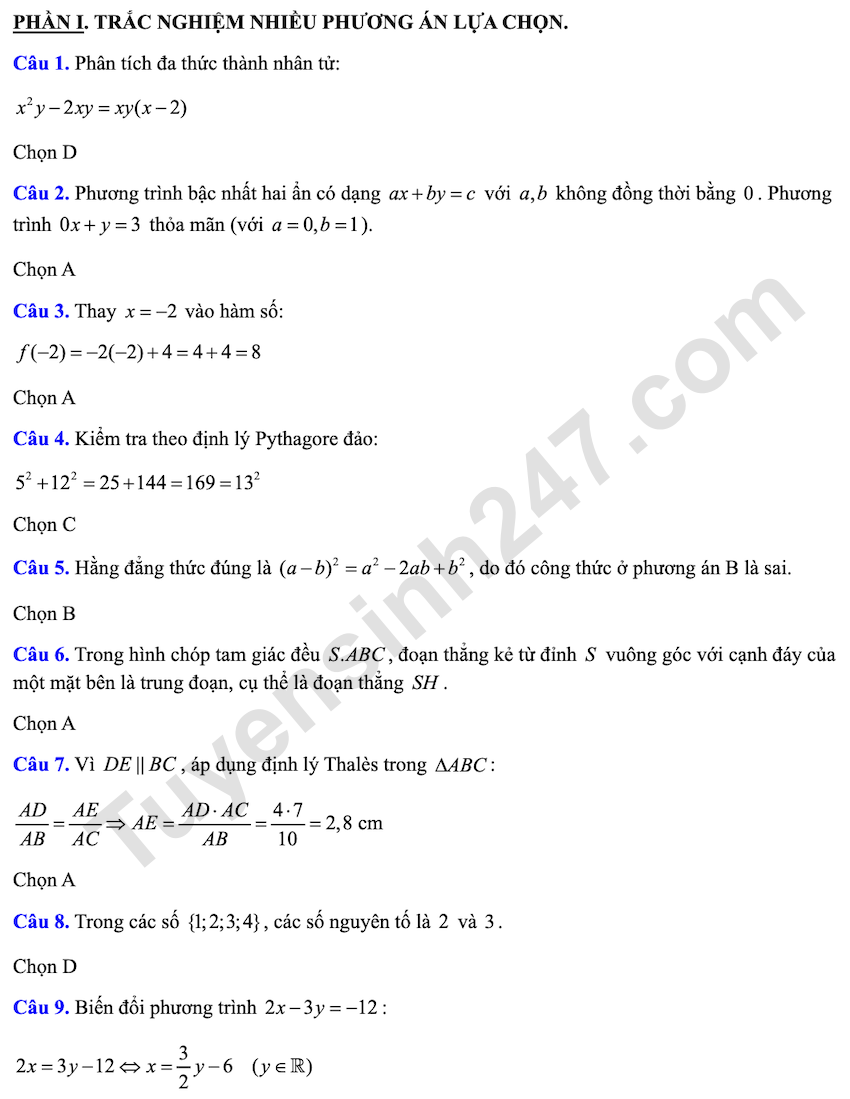 De KSCL dau nam mon Toan lop 9 THCS Vo Thi Sau 2026 - 2027