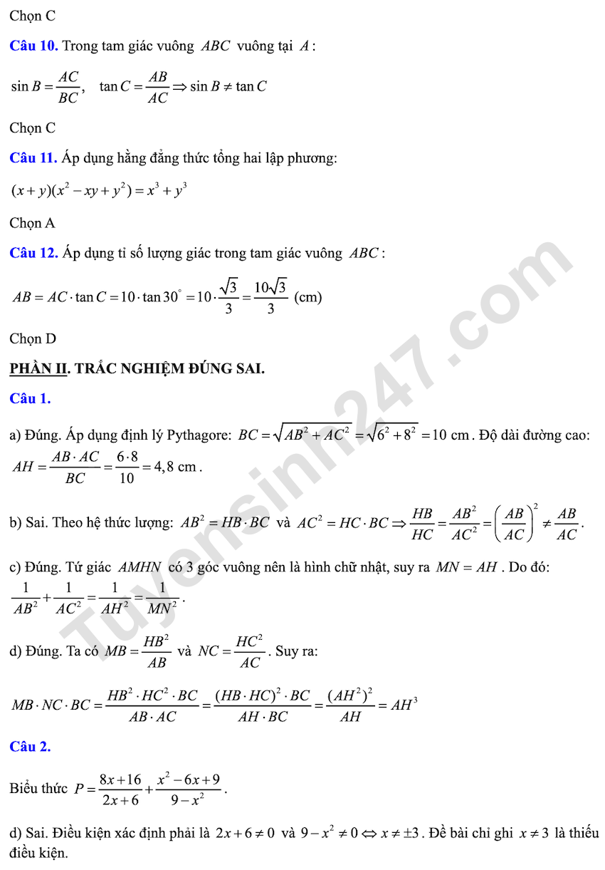 De KSCL dau nam mon Toan lop 9 THCS Vo Thi Sau 2026 - 2027