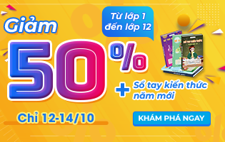 KM -50% & Tặng sổ tay kiến thức