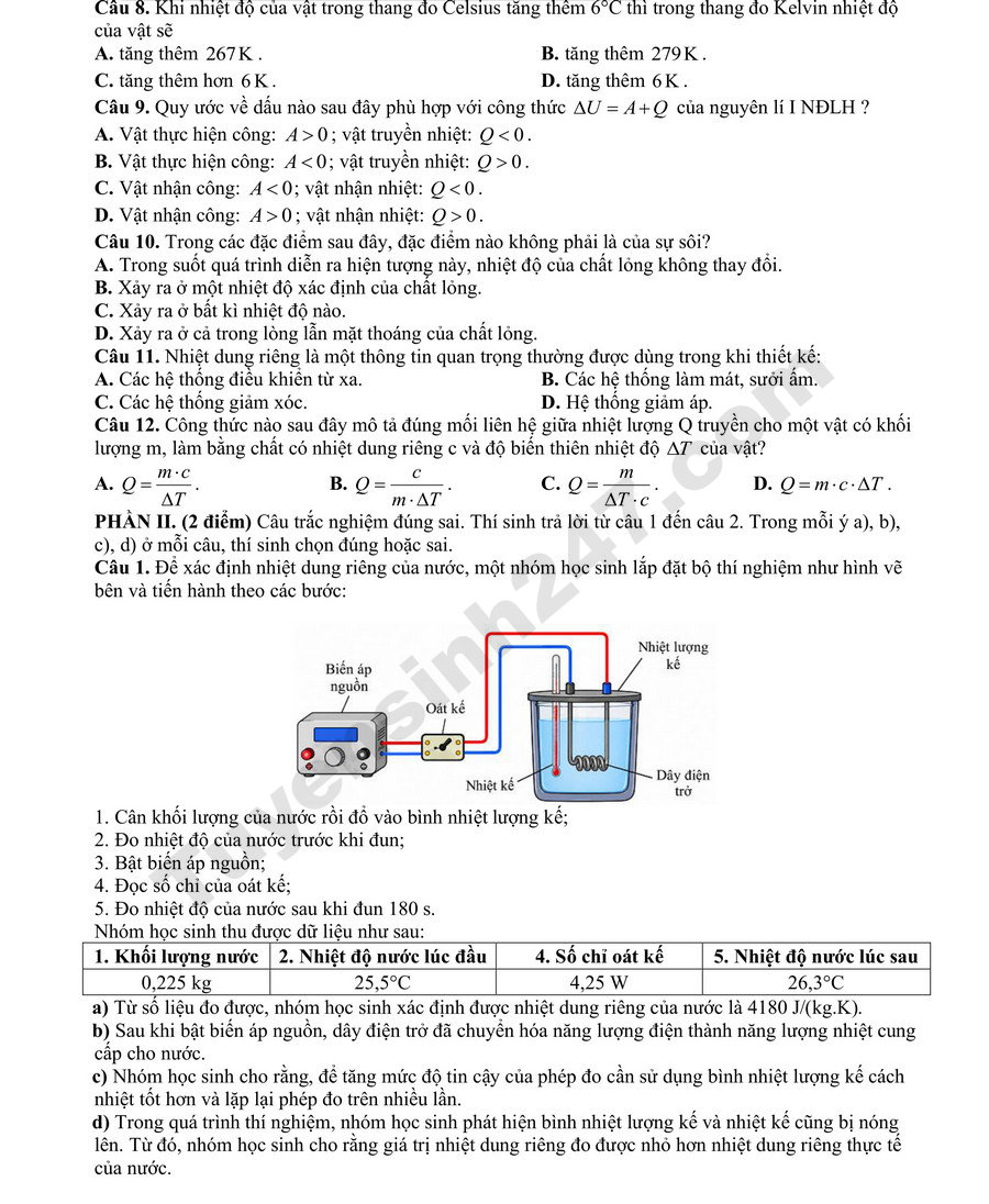 De thi GK1 mon Vat Li lop 12 - THPT Lien Ha nam 2026